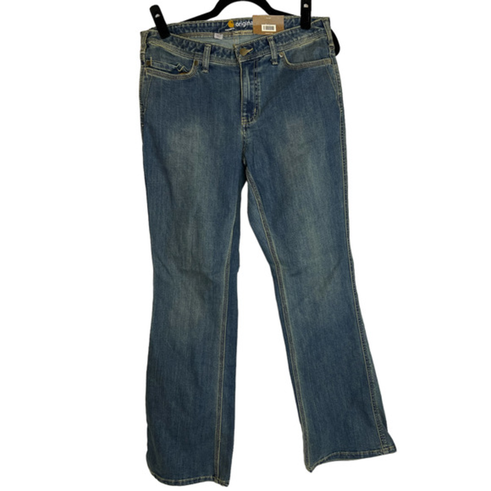 Carhartt Women's‎ Jasper Jeans 12 Regular Boot Cut New with Tags